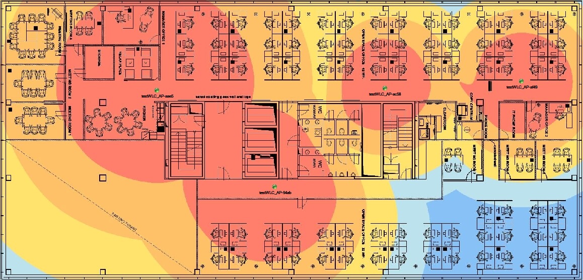 Heatmapping: Identify the location of a connected client