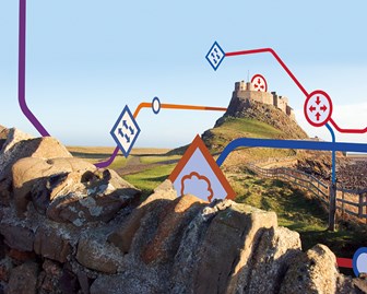 Commsworld Holy Island Graphic